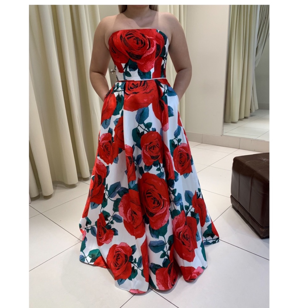 Rose Prom Dress - Picture 2 of 5